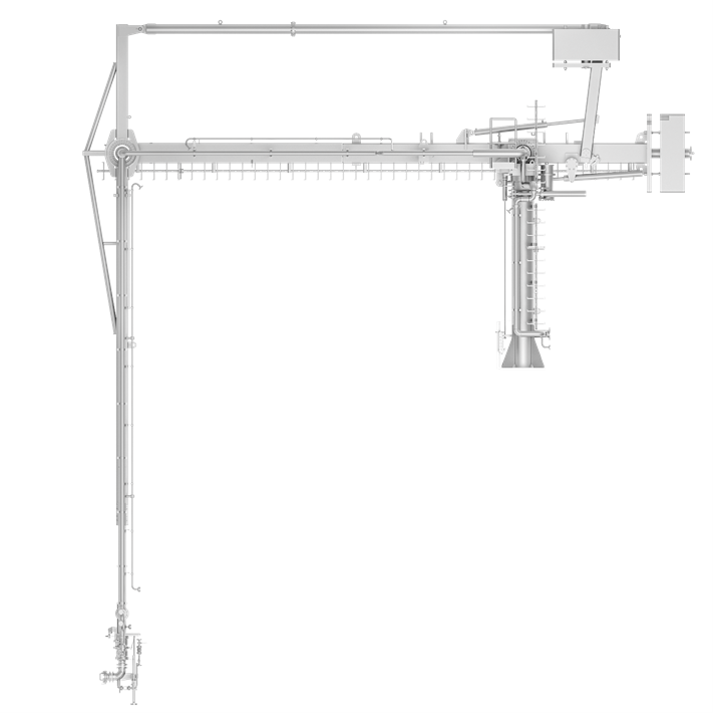 B0300 LNG 16 hydr min Emco Wheaton Marine Loading Arm.