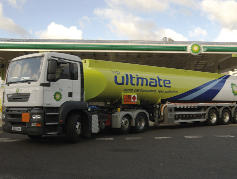 Fuel delivery truck image